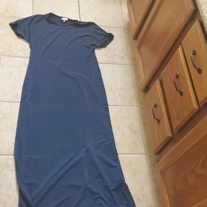 💚 Maria Lularoe maxi 0448 new xs blue